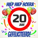 20 jaar jubileum